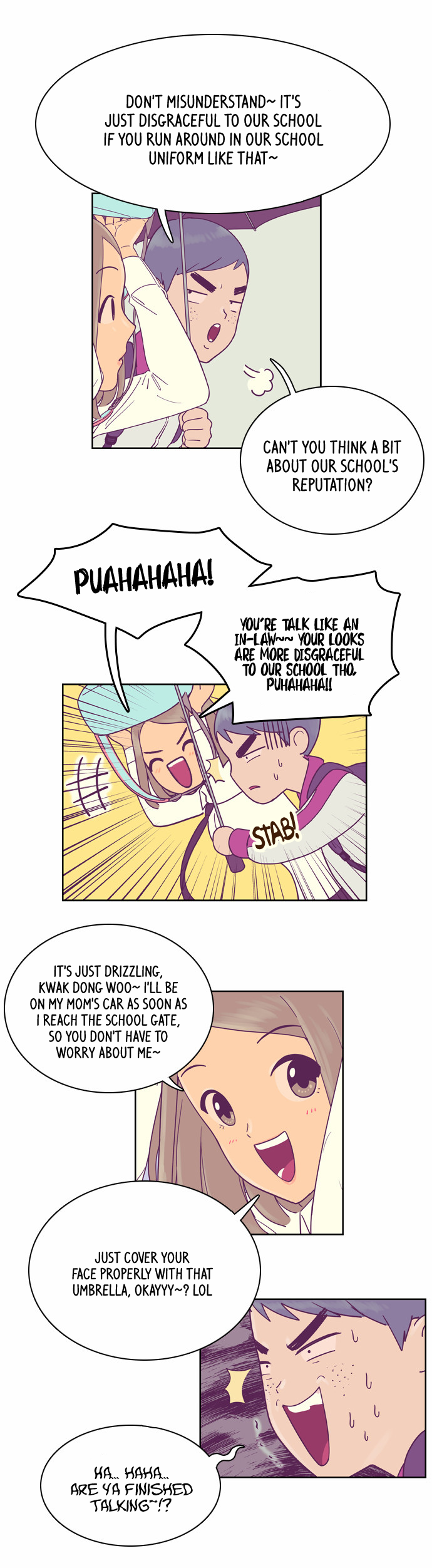 Force Field Girl Chapter 24 page 16 - Chapter 24: Rainy Day - 2