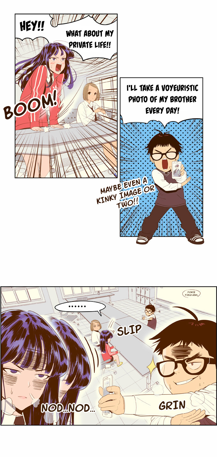 Force Field Girl Chapter 3 page 5 - Chapter 3 : Contract Established!!!