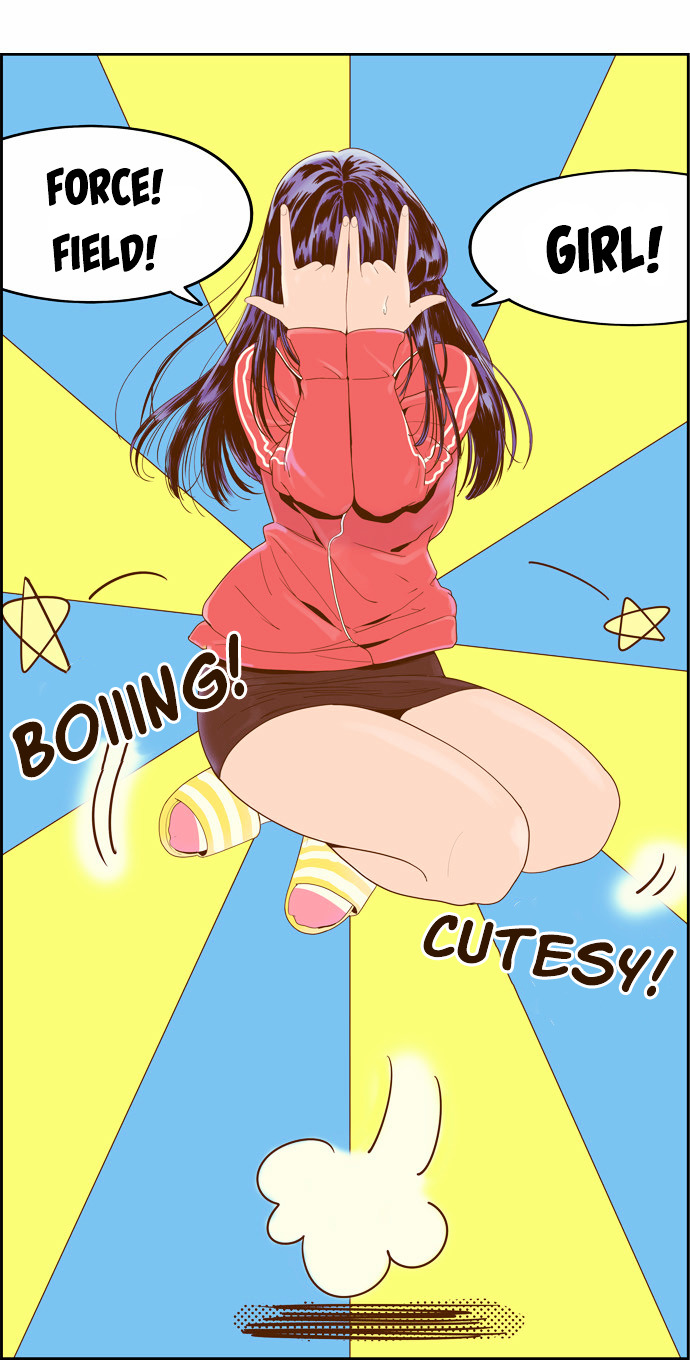 Force Field Girl Chapter 3 page 9 - Chapter 3 : Contract Established!!!
