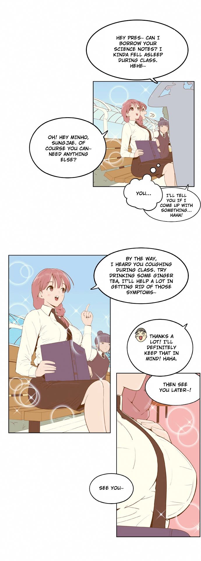 Force Field Girl Chapter 4 page 20 - Chapter 4 : Premonition