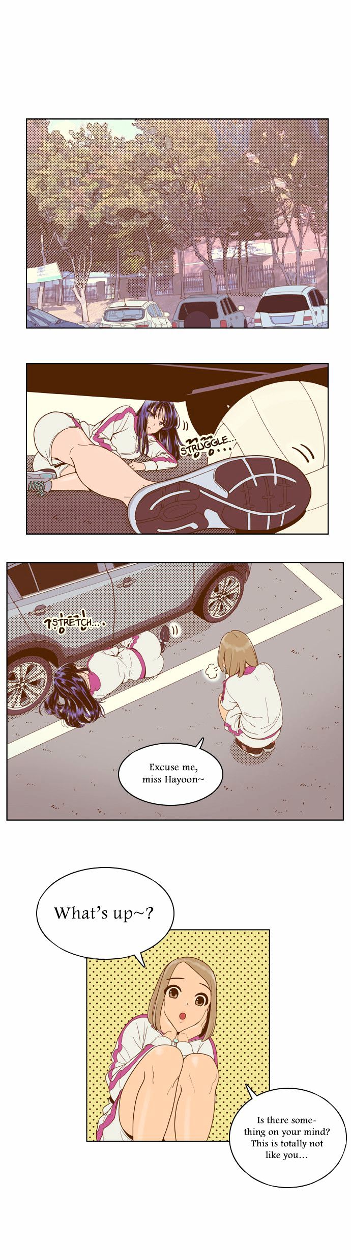 Force Field Girl Chapter 6 page 15 - Chapter 6 : Departure (2)
