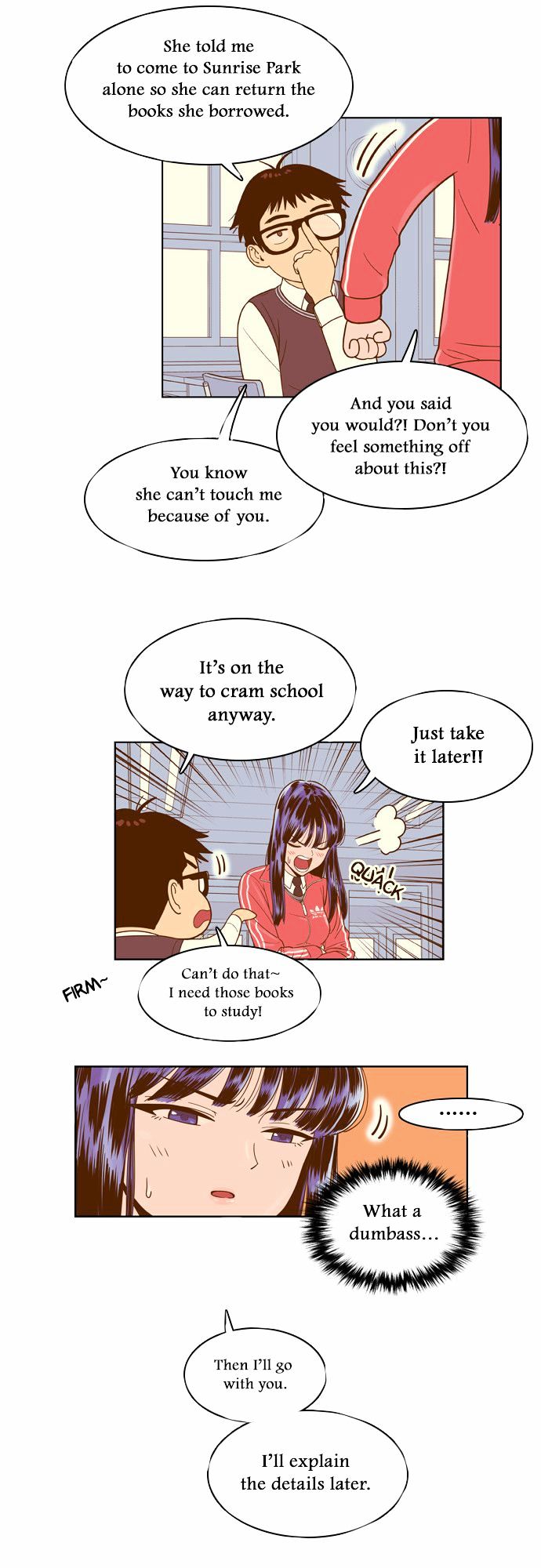 Force Field Girl Chapter 6 page 7 - Chapter 6 : Departure (2)