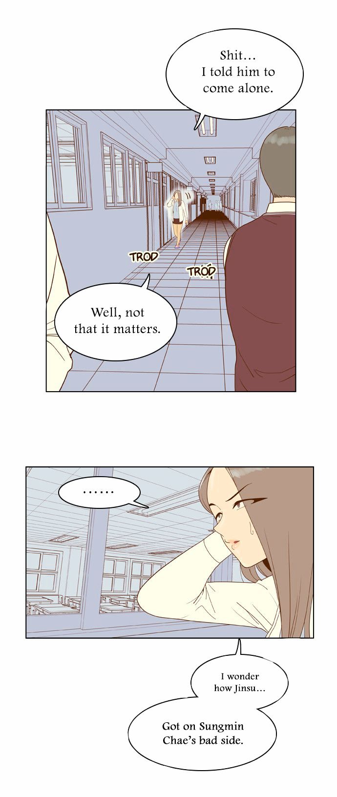 Force Field Girl Chapter 6 page 9 - Chapter 6 : Departure (2)