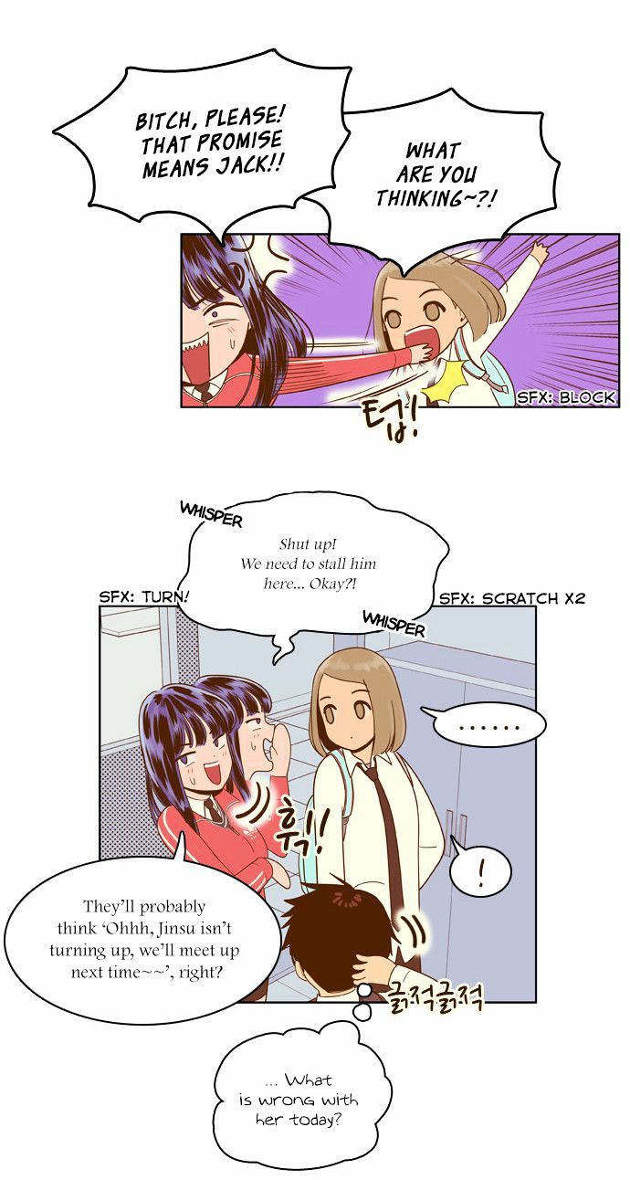 Force Field Girl Chapter 7 page 22 - Chapter 7 : Departure (3)