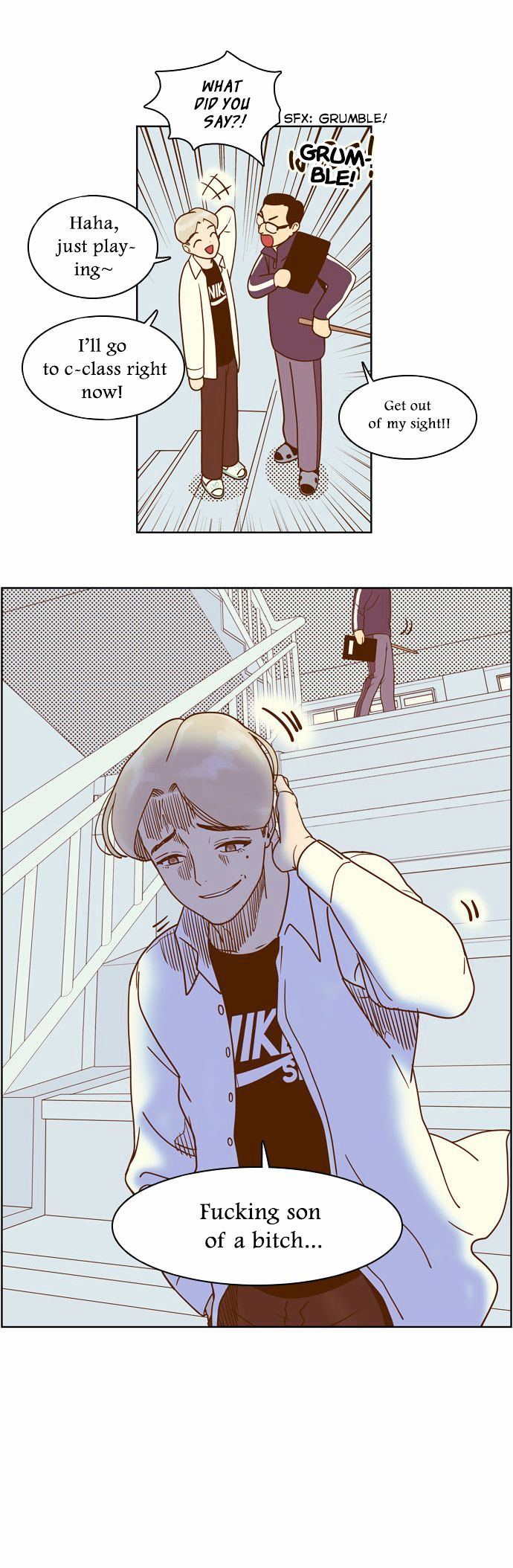 Force Field Girl Chapter 7 page 8 - Chapter 7 : Departure (3)
