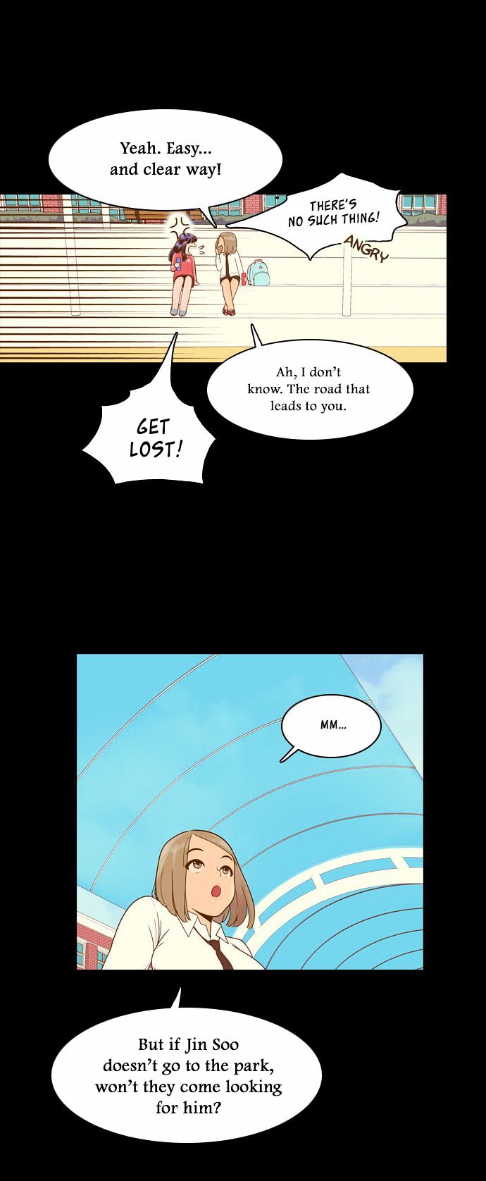 Force Field Girl Chapter 8 page 12 - Chapter 8 : Departure (4)
