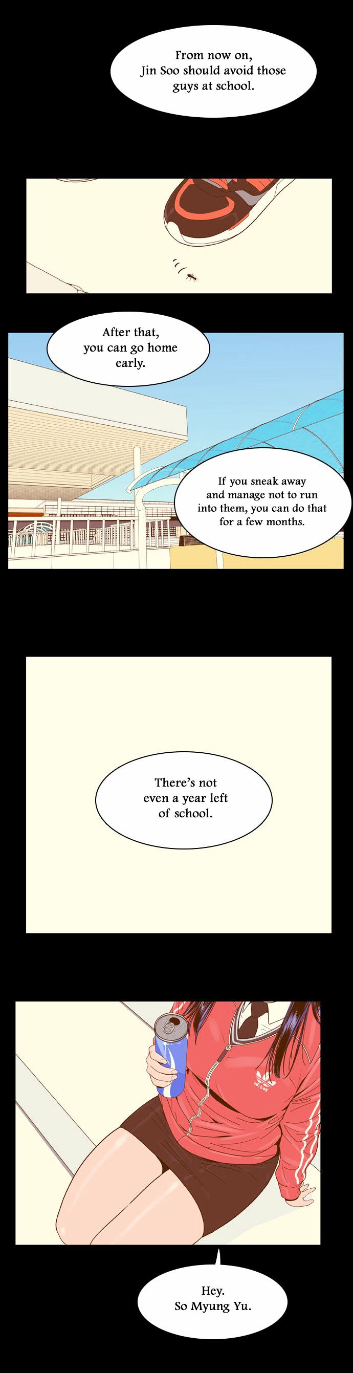 Force Field Girl Chapter 8 page 13 - Chapter 8 : Departure (4)