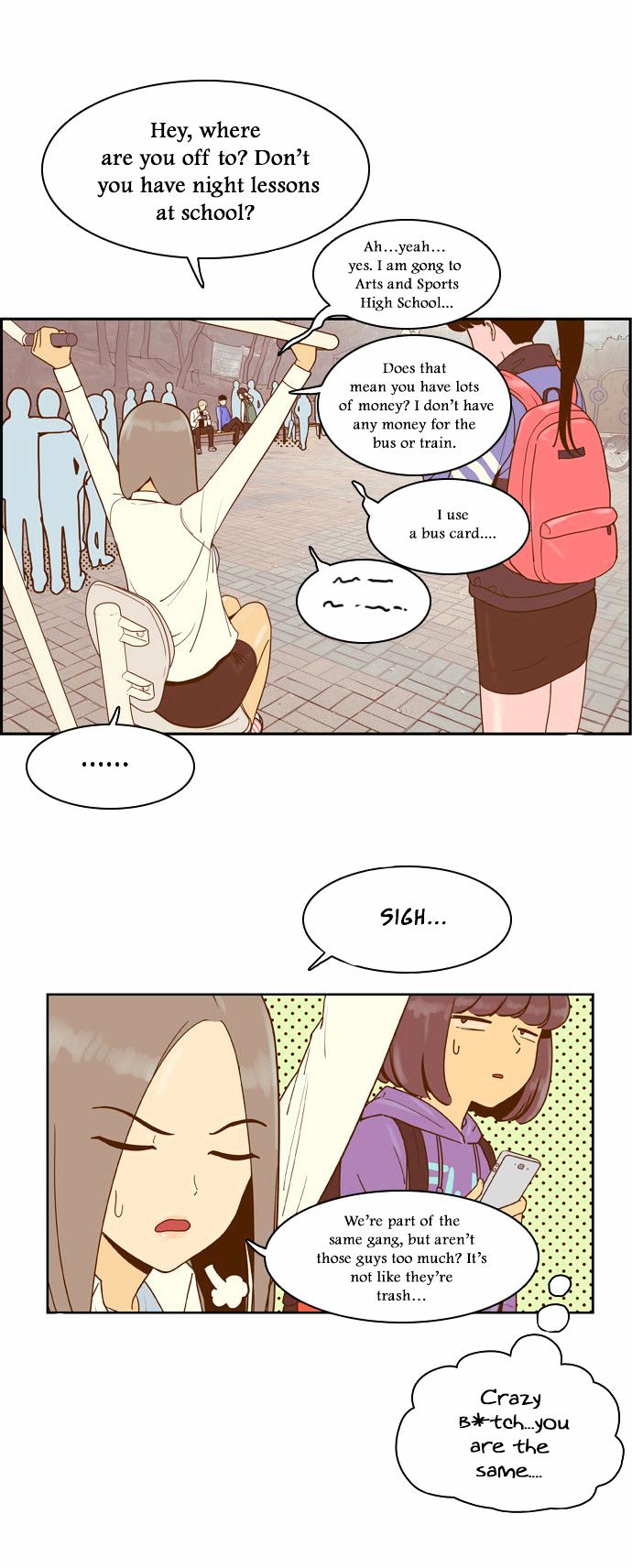 Force Field Girl Chapter 8 page 5 - Chapter 8 : Departure (4)