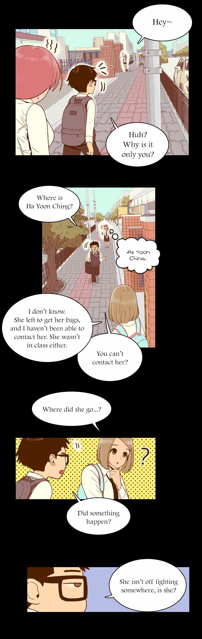 Force Field Girl Chapter 9 page 12 - Chapter 9 : Departure (5)