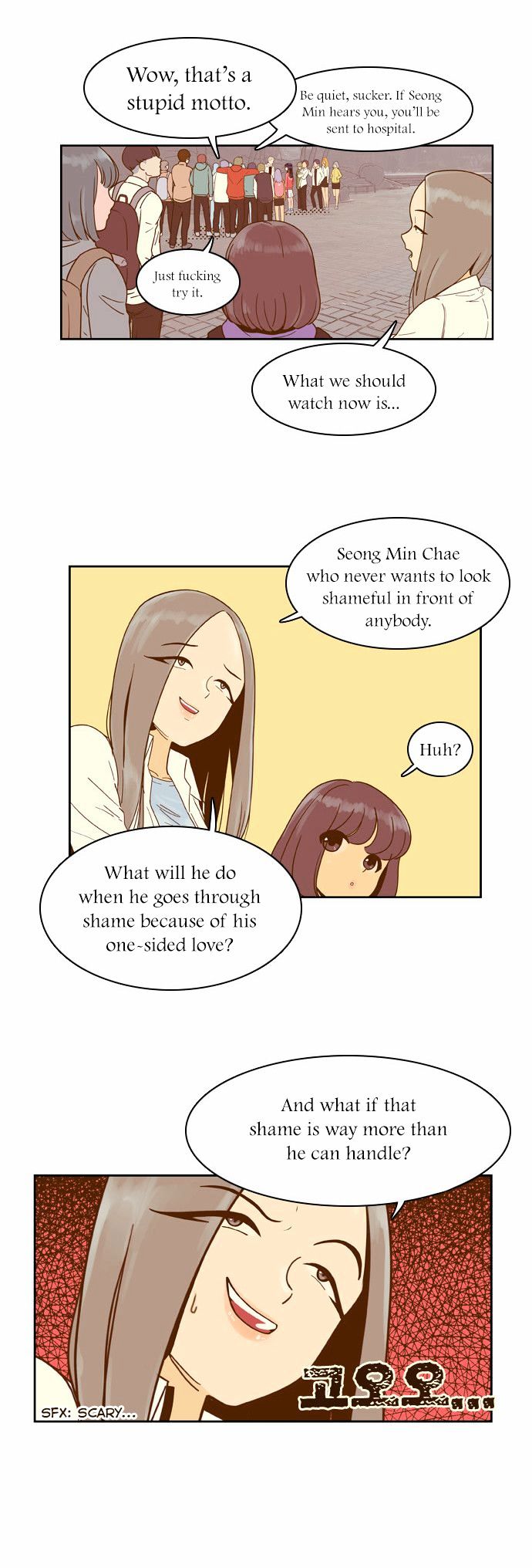Force Field Girl Chapter 9 page 17 - Chapter 9 : Departure (5)