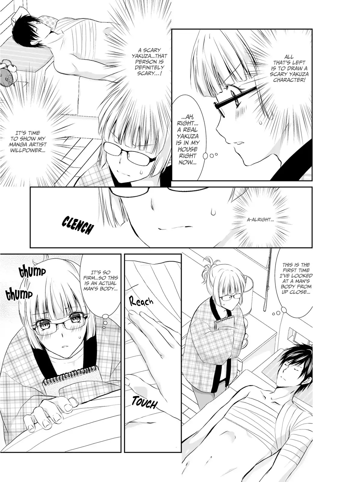 Forced to Live with a Wolf-Like Yakuza!? I'm Not to Be Erotically Eaten! Chapter 1 page 11 - Chapter 1