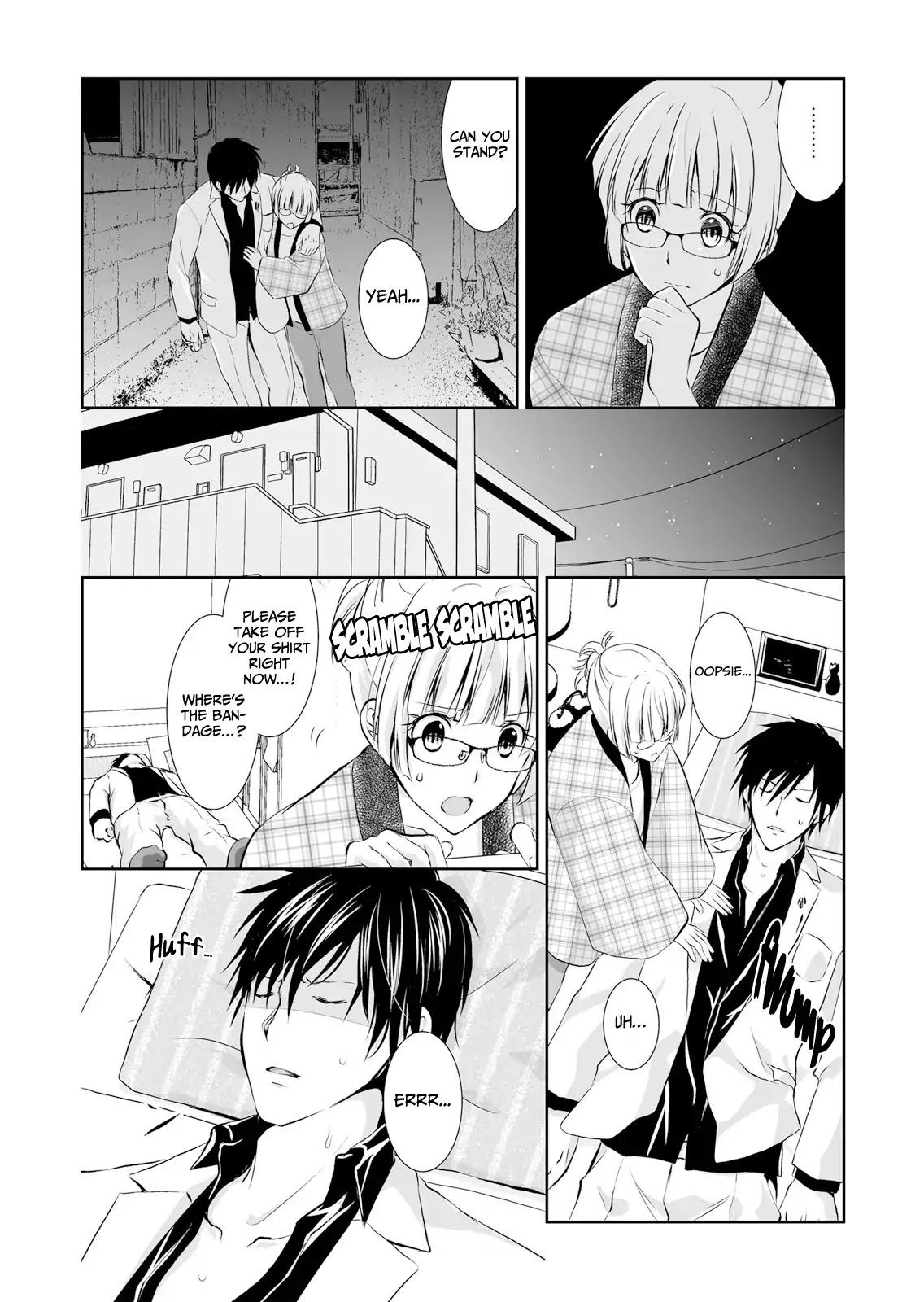 Forced to Live with a Wolf-Like Yakuza!? I'm Not to Be Erotically Eaten! Chapter 1 page 8 - Chapter 1