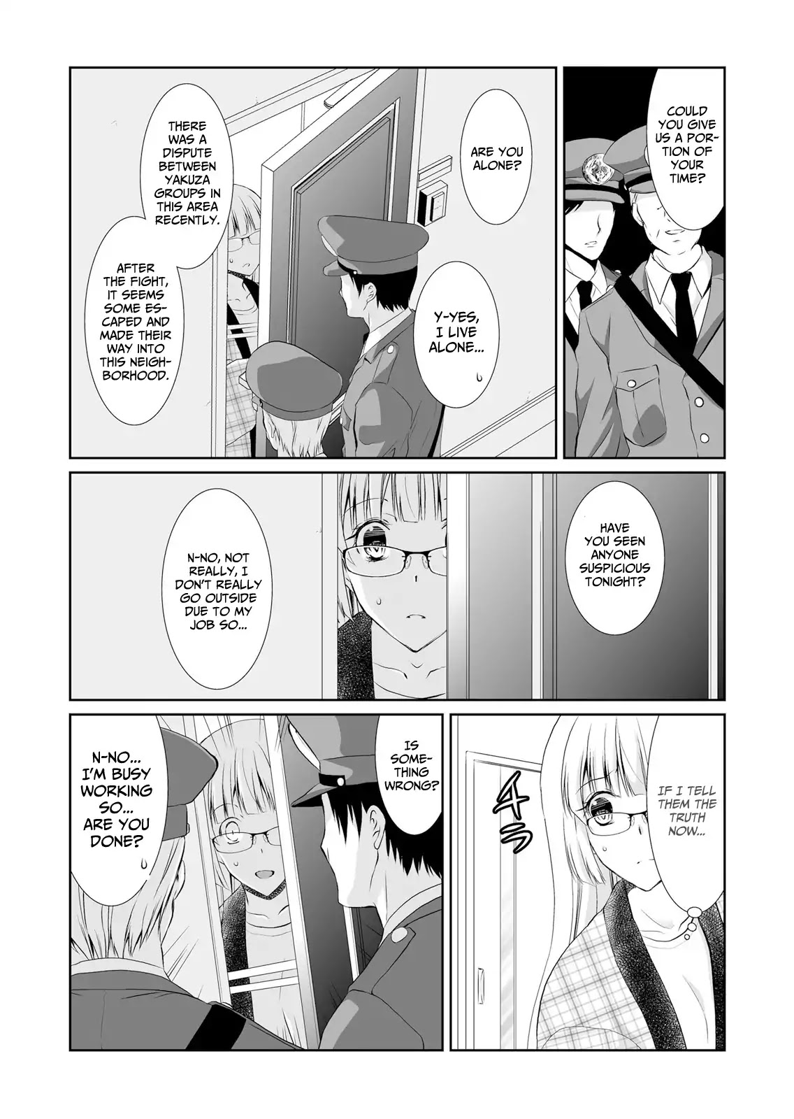 Forced to Live with a Wolf-Like Yakuza!? I'm Not to Be Erotically Eaten! Chapter 2 page 15 - Chapter 2