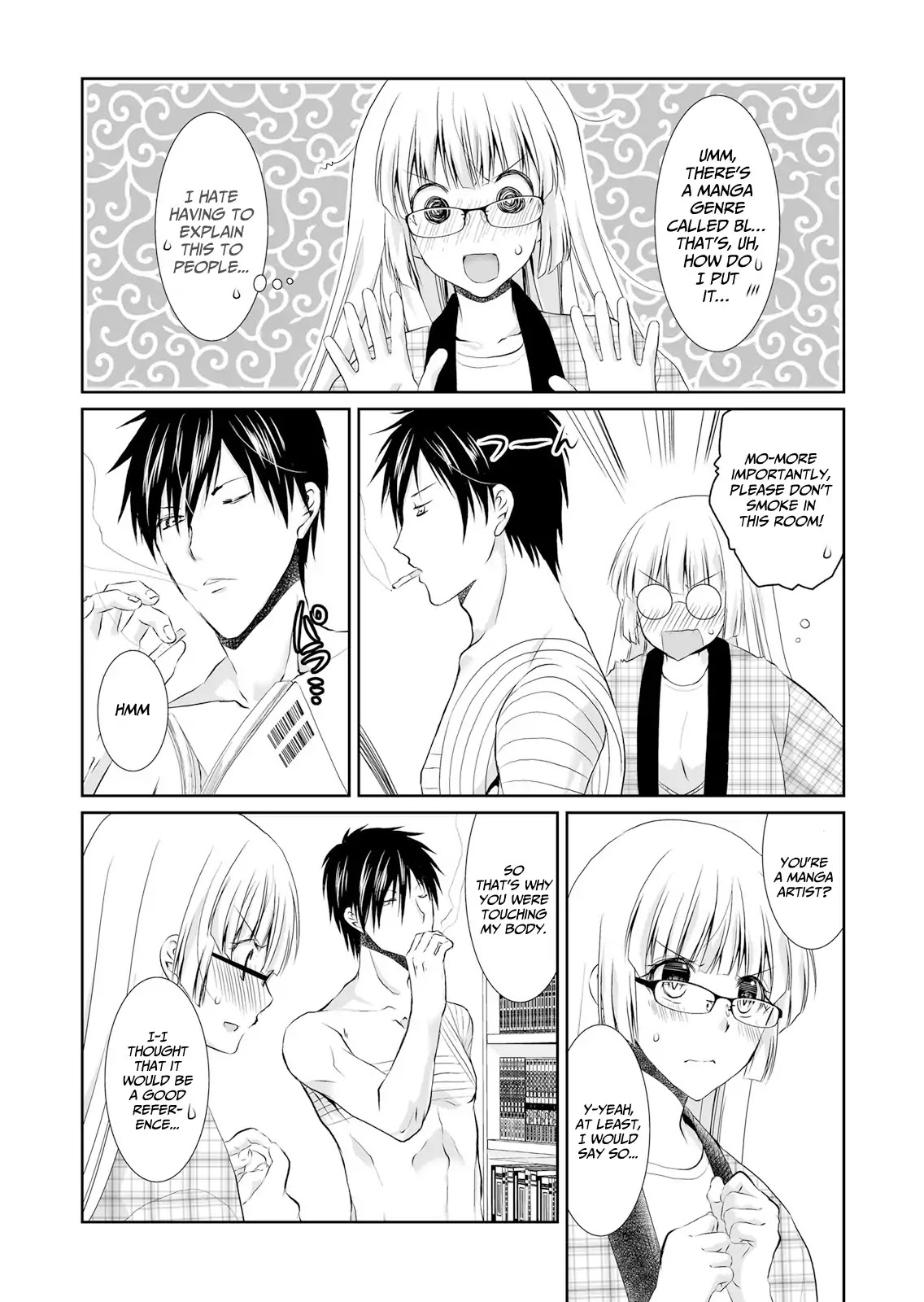 Forced to Live with a Wolf-Like Yakuza!? I'm Not to Be Erotically Eaten! Chapter 2 page 18 - Chapter 2