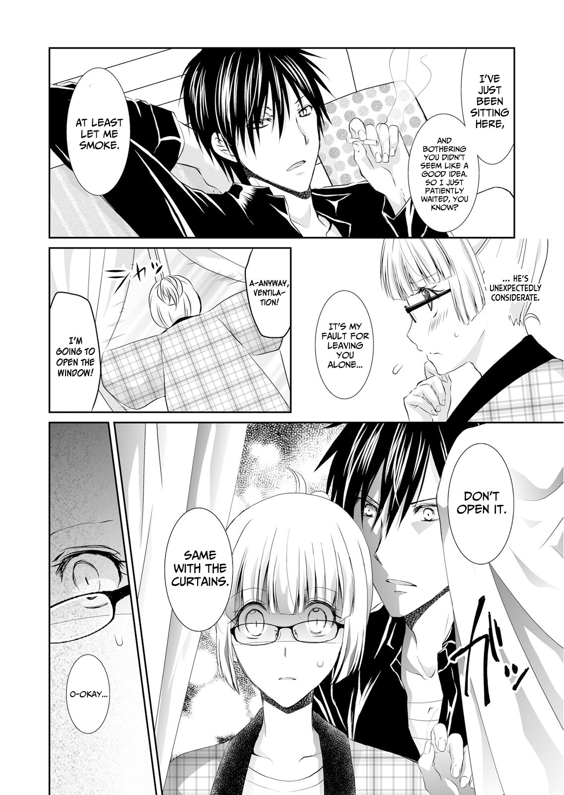 Forced to Live with a Wolf-Like Yakuza!? I'm Not to Be Erotically Eaten! Chapter 3 page 12 - Chapter 3