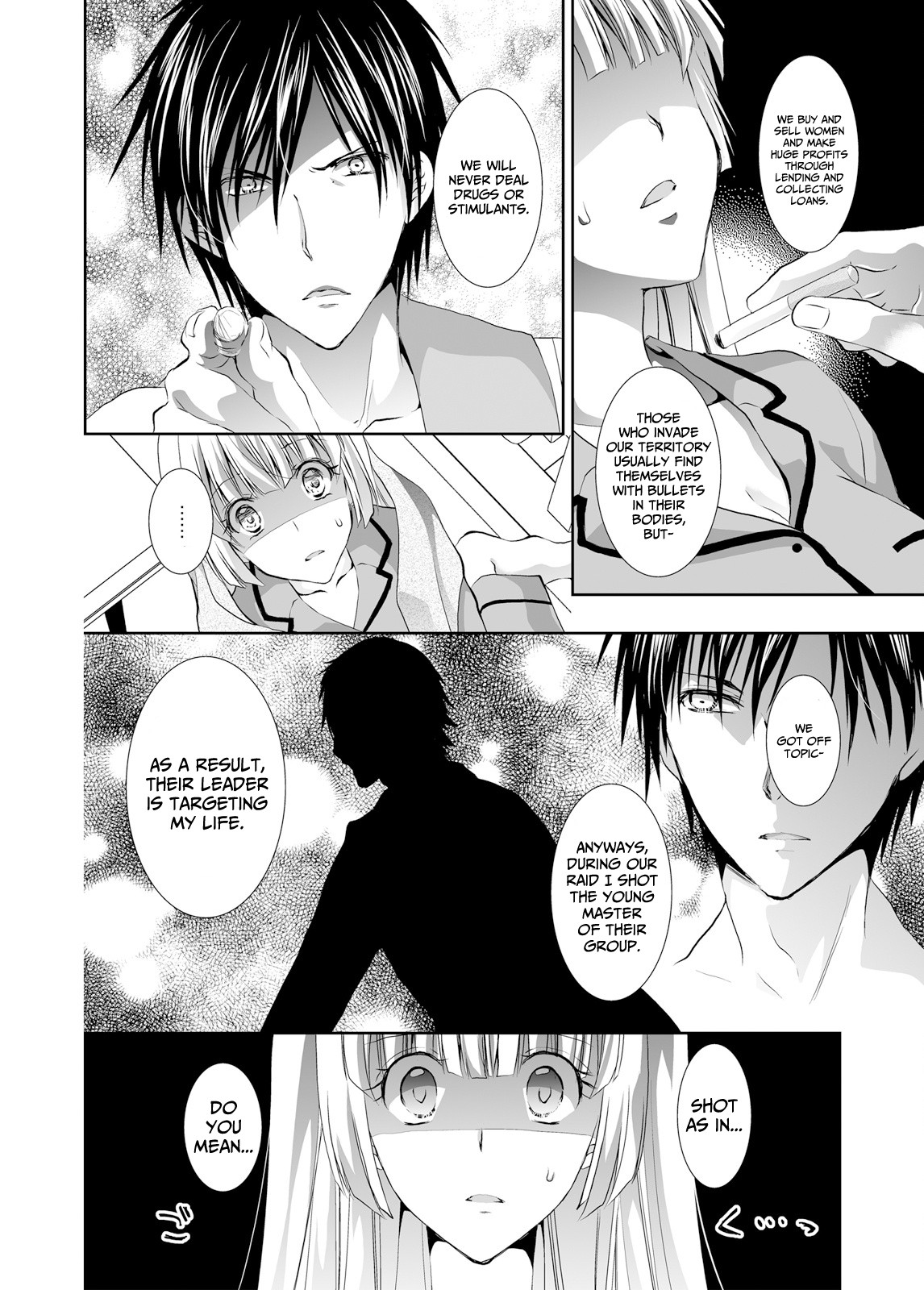 Forced to Live with a Wolf-Like Yakuza!? I'm Not to Be Erotically Eaten! Chapter 4 page 10 - Chapter 4