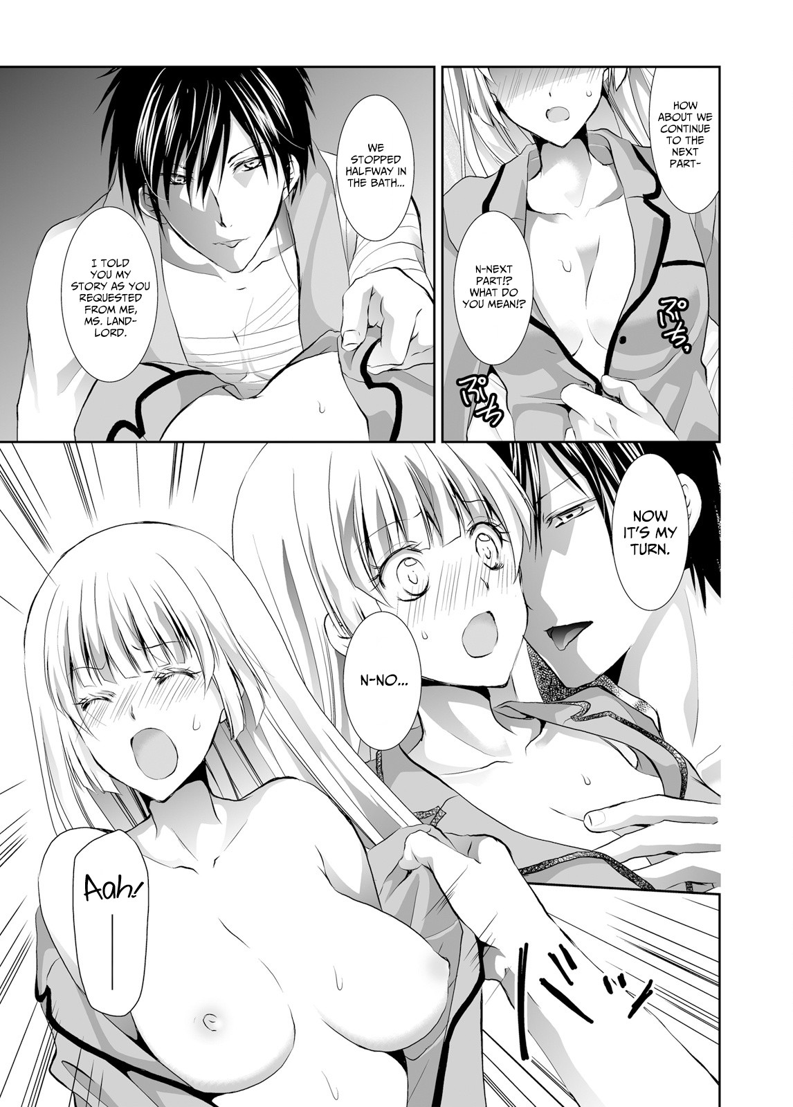 Forced to Live with a Wolf-Like Yakuza!? I'm Not to Be Erotically Eaten! Chapter 4 page 13 - Chapter 4