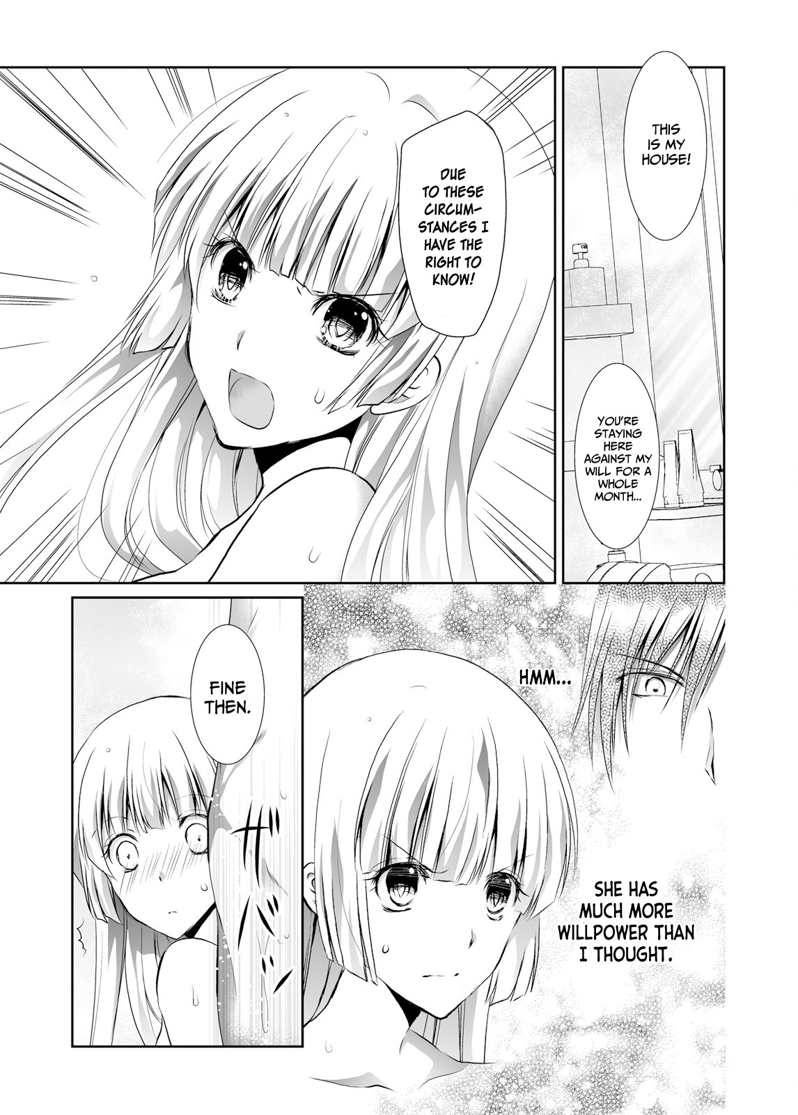 Forced to Live with a Wolf-Like Yakuza!? I'm Not to Be Erotically Eaten! Chapter 4 page 7 - Chapter 4