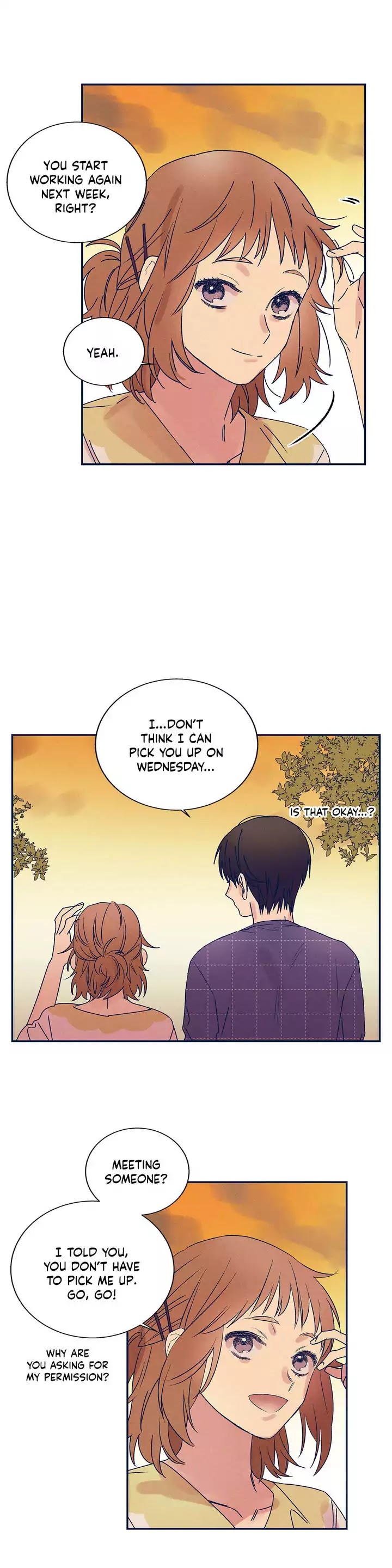 Forever Mine Chapter 18 page 14 - Chapter 18: Because you're my friend? Or...
