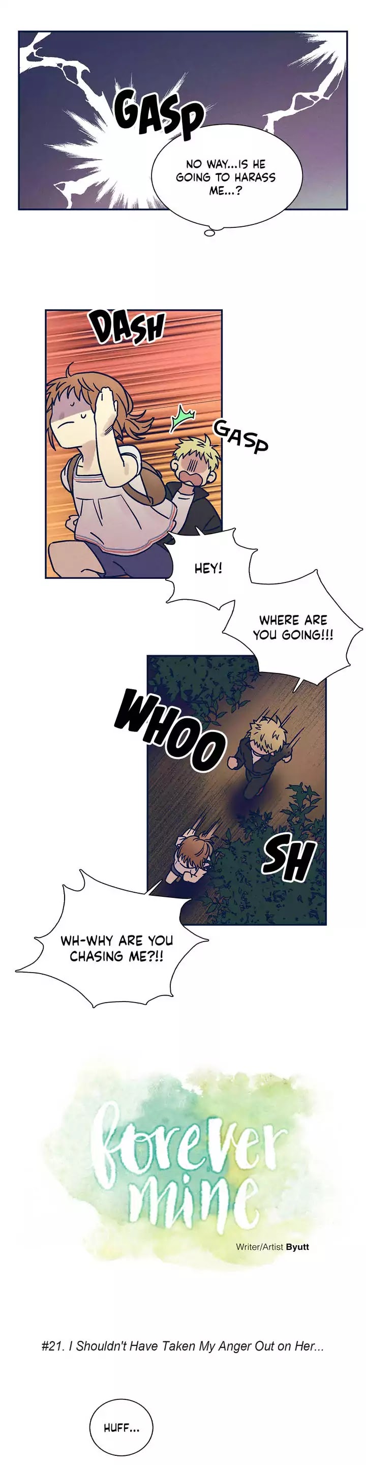 Forever Mine Chapter 21 page 3 - Chapter 21: I shouldn't have taken my anger out on her...