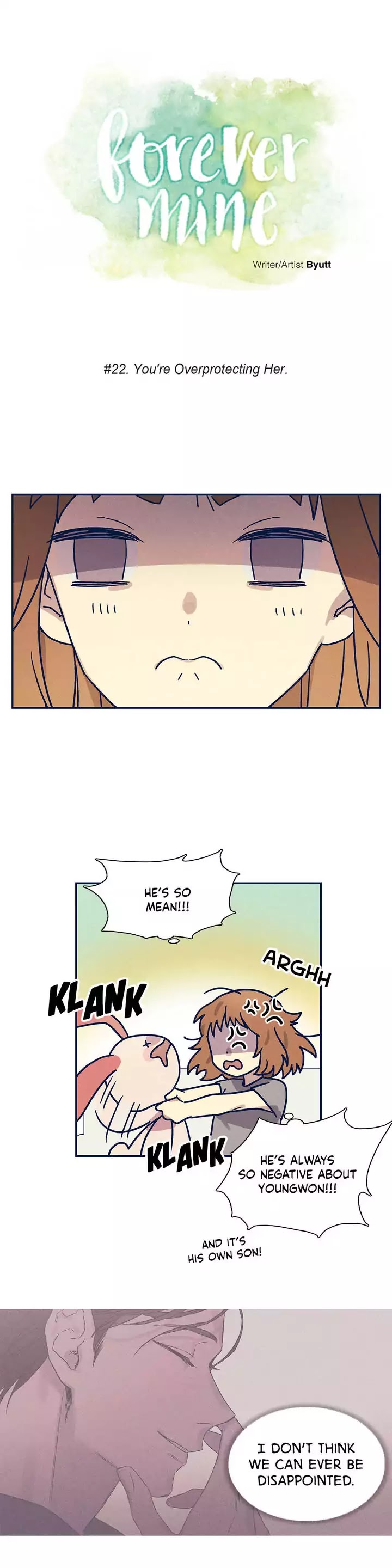 Forever Mine Chapter 22 page 6 - Chapter 22: You're overprotecting her