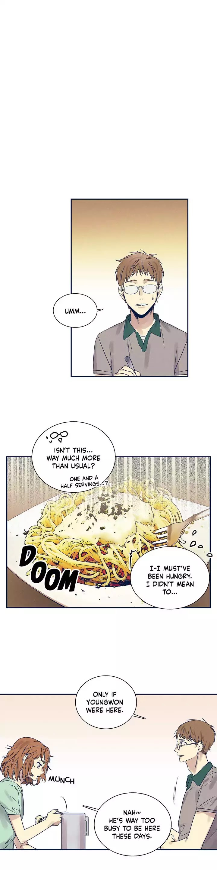 Forever Mine Chapter 33 page 9 - Chapter 33: I boiled pasta for three without noticing...