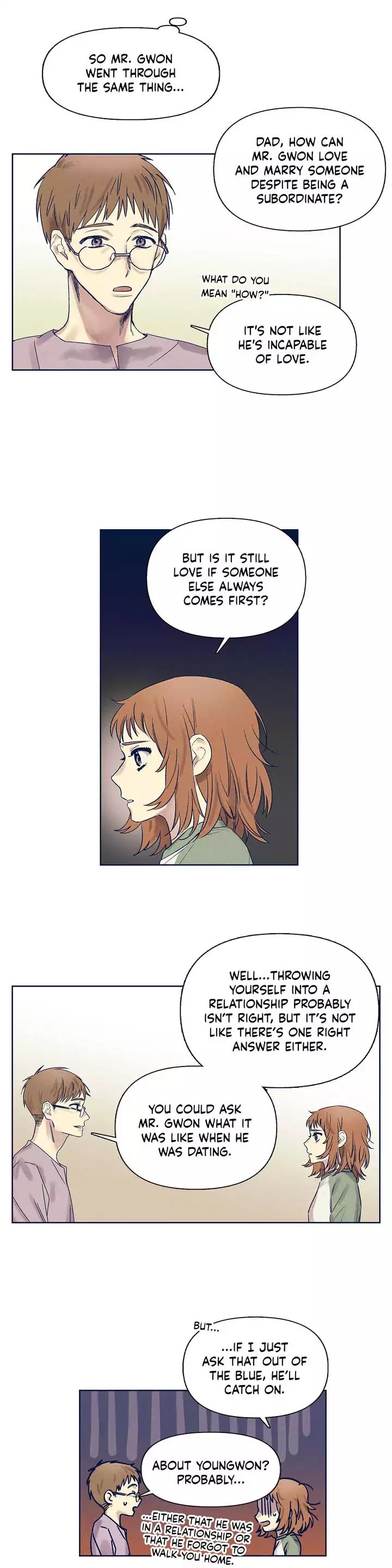Forever Mine Chapter 52 page 6 - Chapter 52: He's more relaxed now