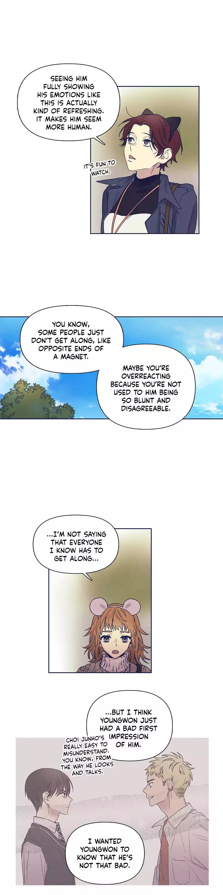 Forever Mine Chapter 57 page 13 - Chapter 57: Be thankful I'm such a good friend