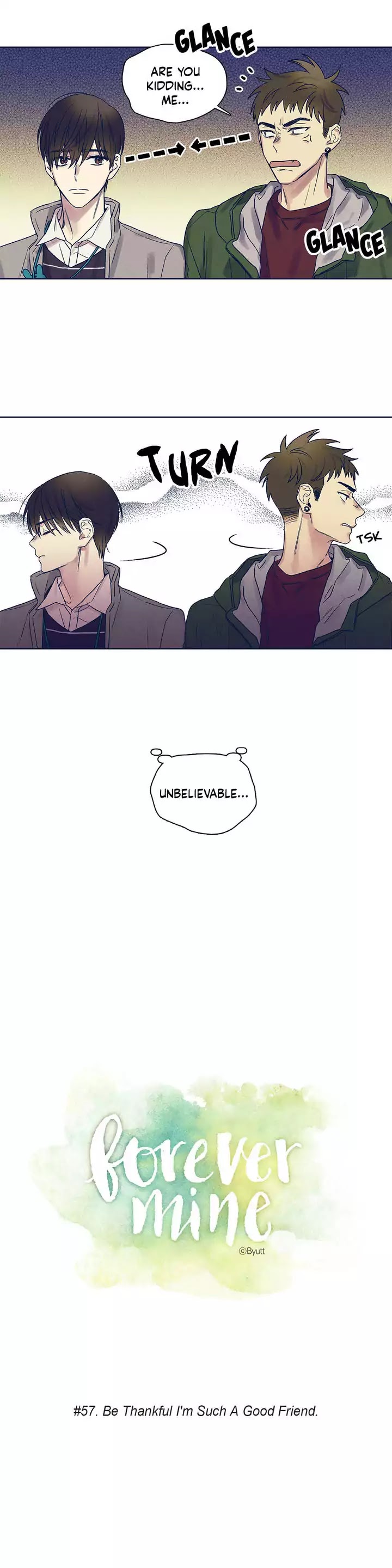 Forever Mine Chapter 57 page 6 - Chapter 57: Be thankful I'm such a good friend