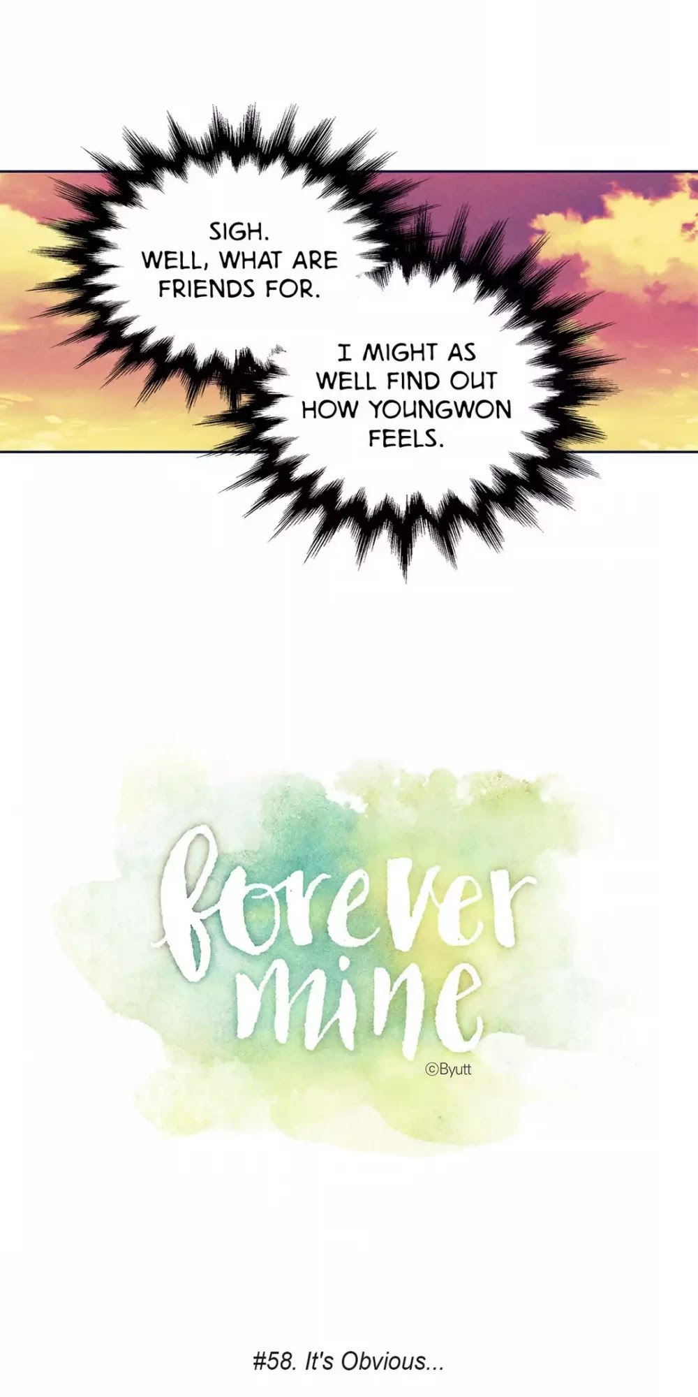 Forever Mine Chapter 58 page 4 - Chapter 58: It's obvious