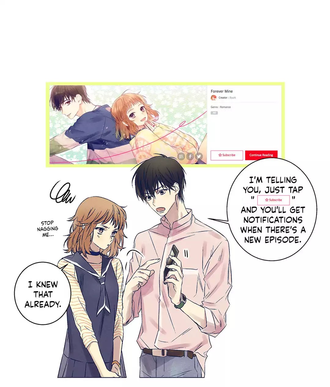 Forever Mine Chapter 65 page 35 - Chapter 65: I won't go anywhere