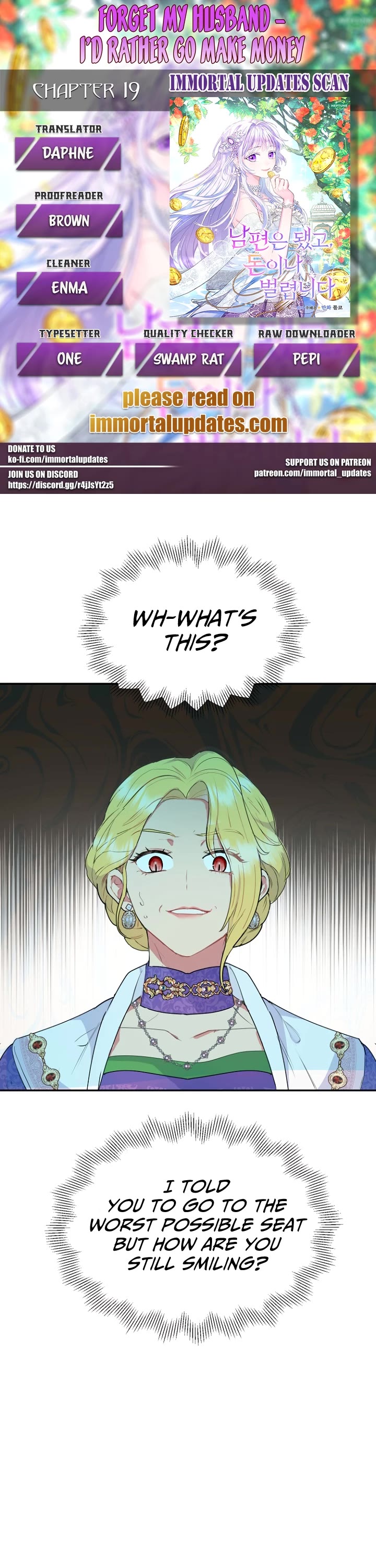 Forget About My Husband, I'd Rather Go Make Money Chapter 19 page 1 - Chapter 19