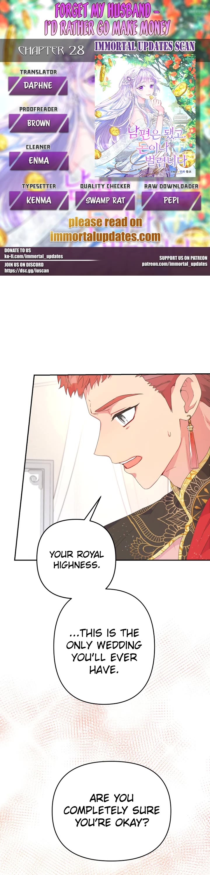 Forget About My Husband, I'd Rather Go Make Money Chapter 28 page 1 - Chapter 28