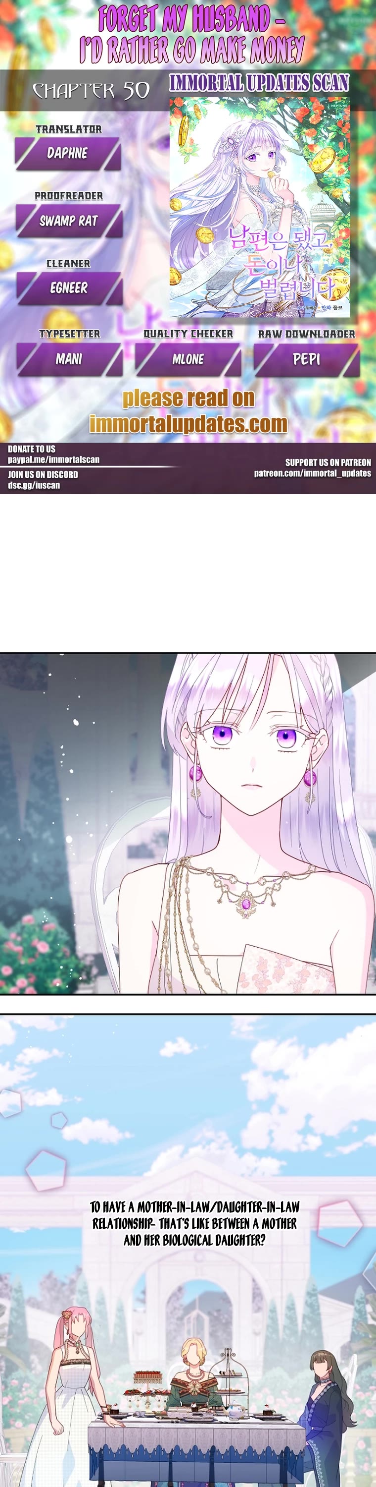 Forget About My Husband, I'd Rather Go Make Money Chapter 50 page 1 - Chapter 50
