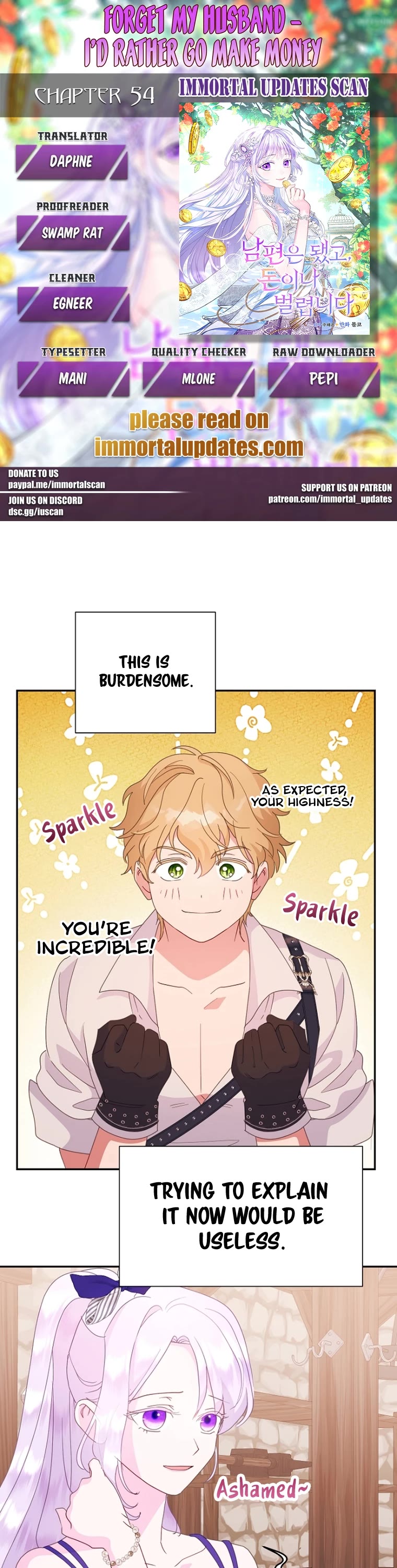 Forget About My Husband, I'd Rather Go Make Money Chapter 54 page 1 - Chapter 54