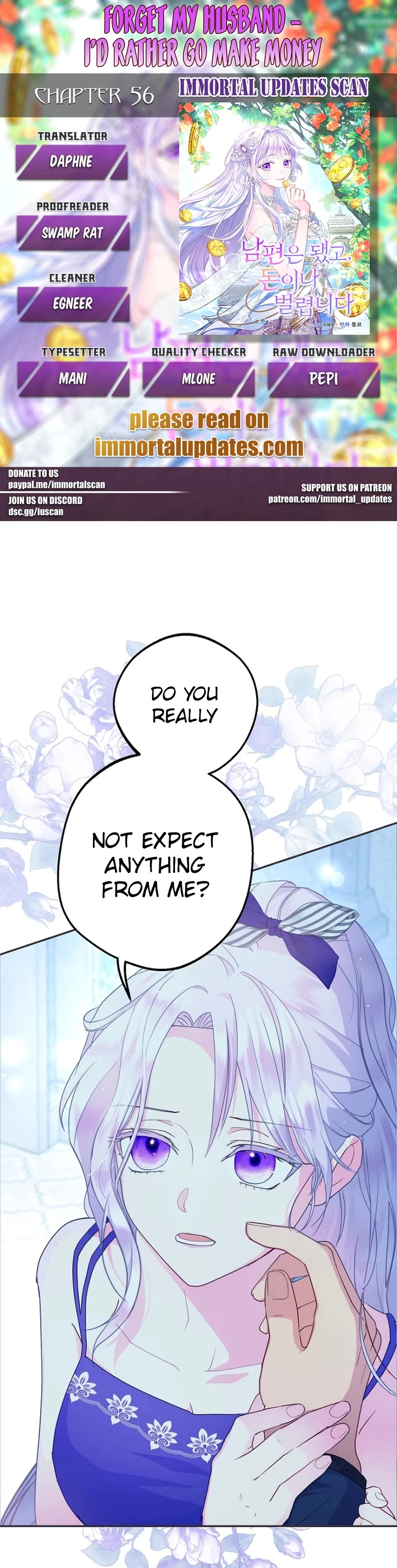 Forget About My Husband, I'd Rather Go Make Money Chapter 56 page 1 - Chapter 56