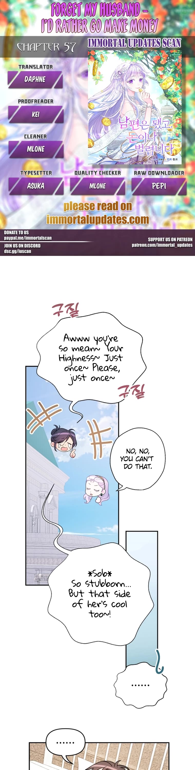 Forget About My Husband, I'd Rather Go Make Money Chapter 57 page 1 - Chapter 57
