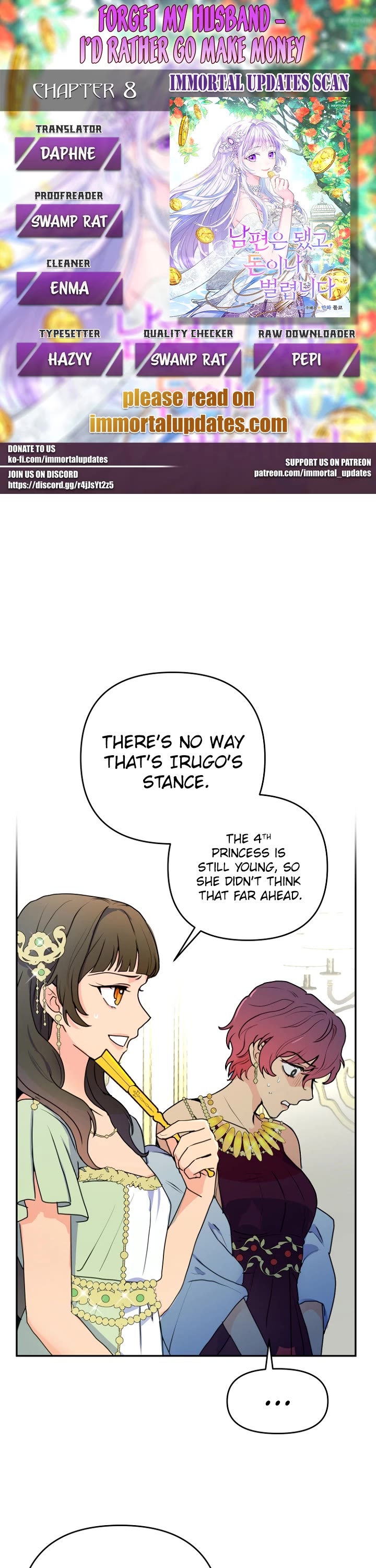 Forget About My Husband, I'd Rather Go Make Money Chapter 8 page 1 - Chapter 8
