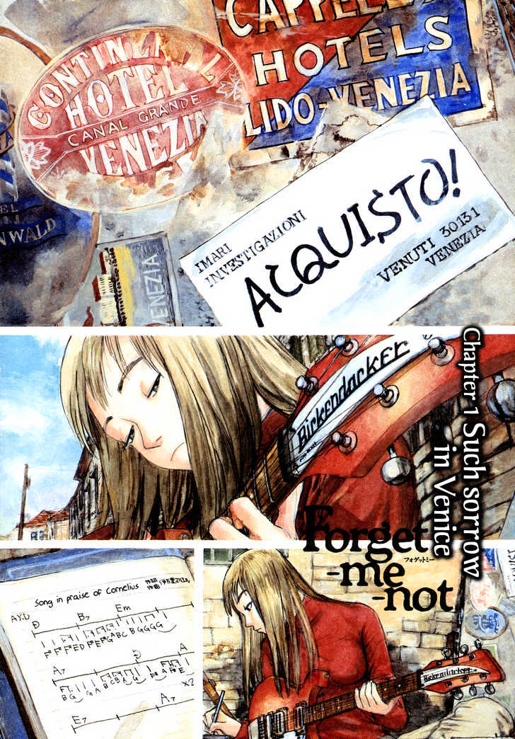 Forget-me-not Chapter 1 page 5 - Chapter 1 : Such Sorrow in Venice