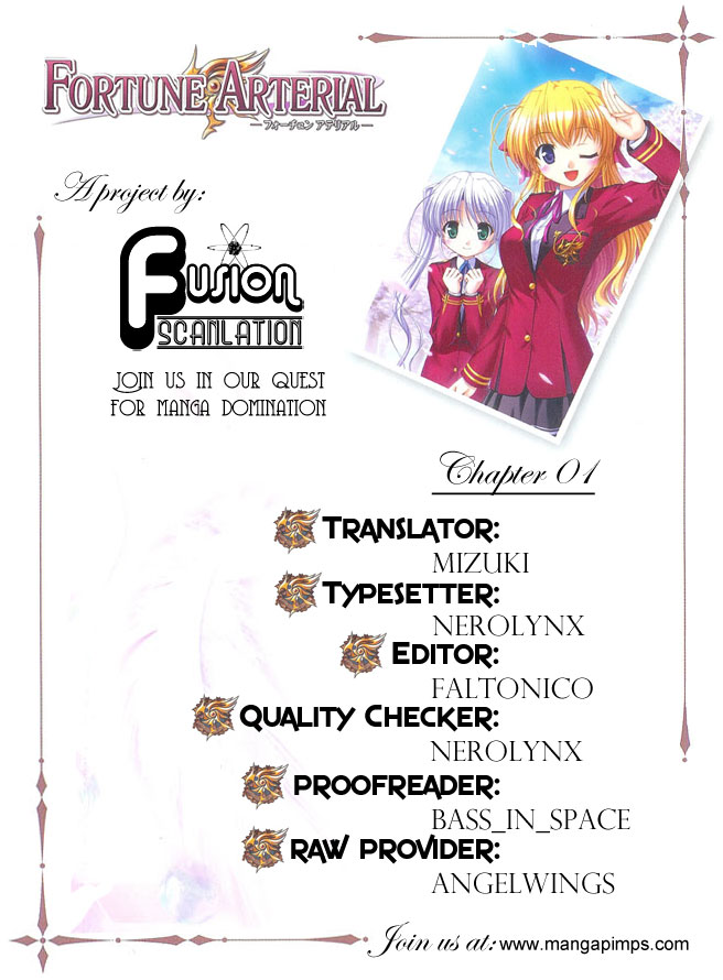 Fortune Arterial - Character's Prelude Chapter 1.2 page 17 - Chapter 1 v2 : Sendo Erika ~Anxious Love~