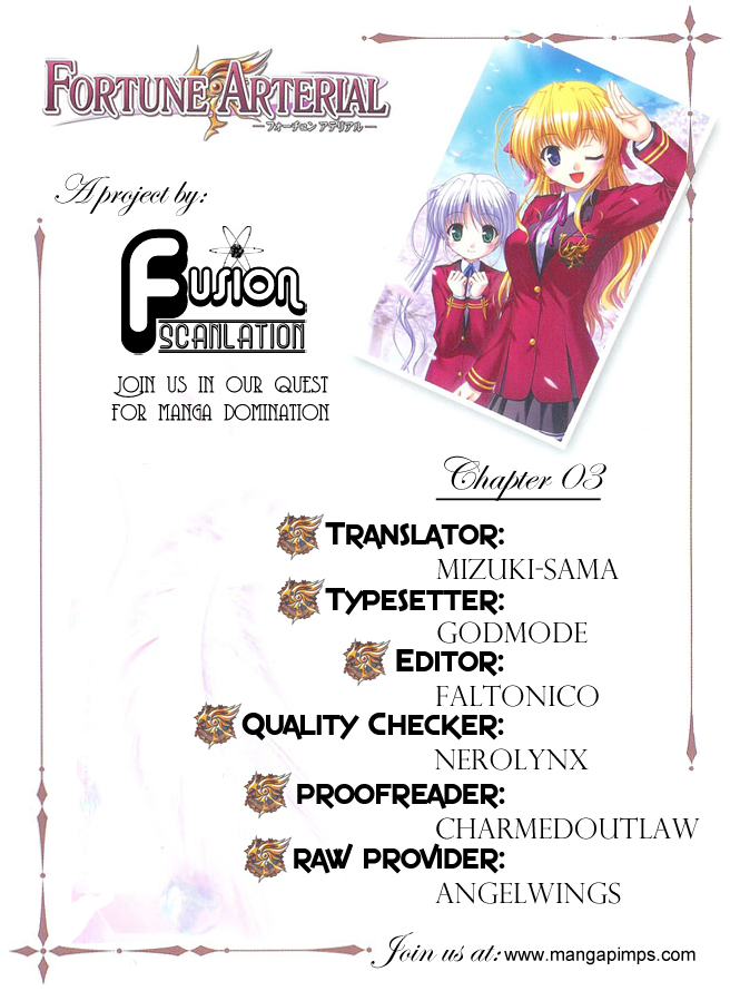 Fortune Arterial - Character's Prelude Chapter 3.2 page 16 - Chapter 3 v2 : Kuze Kiriha: Hiden Tenderness