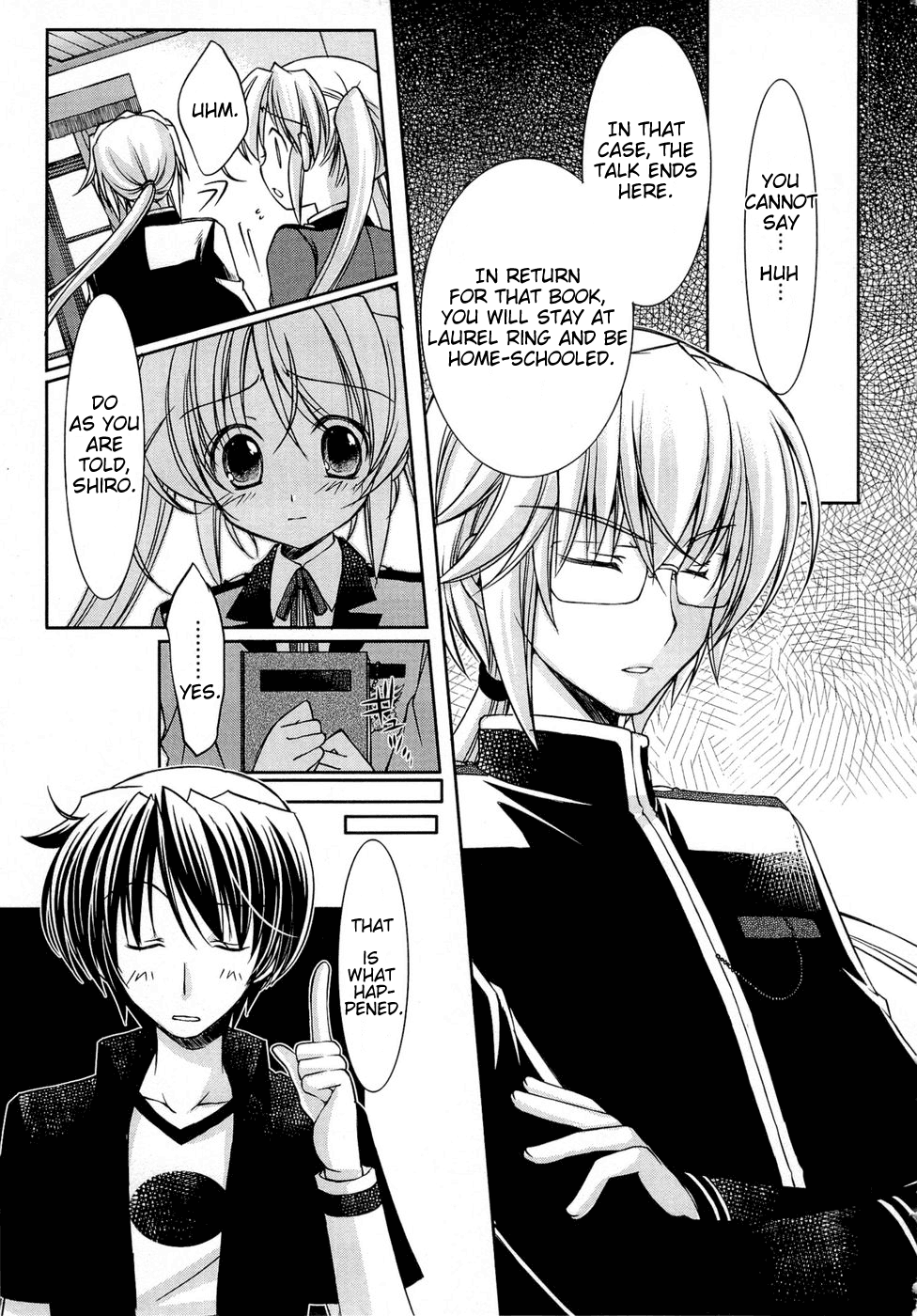 Fortune Arterial - Character's Prelude Chapter 8.2 page 9 - Chapter 8 v2 : Shiro's Secret