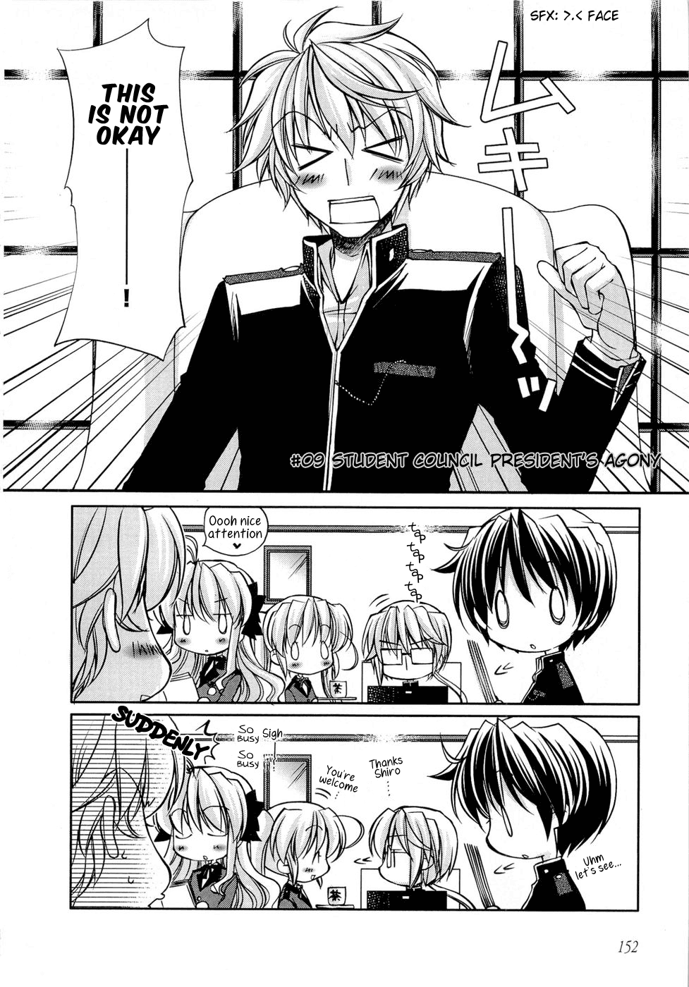 Fortune Arterial - Character's Prelude Chapter 9.2 page 1 - Chapter 9 v2 : Student Council President's Agony [End]