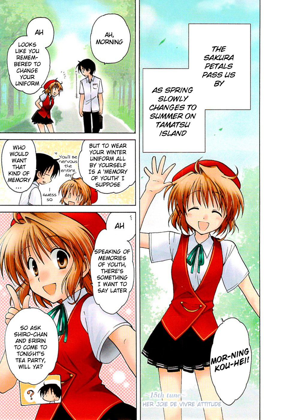 Fortune Arterial Chapter 15 page 1 - Chapter 15 : Her Joie de Vivre Attitude