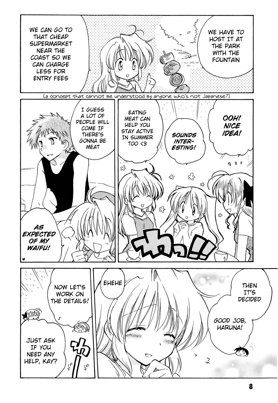 Fortune Arterial Chapter 15 page 6 - Chapter 15 : Her Joie de Vivre Attitude