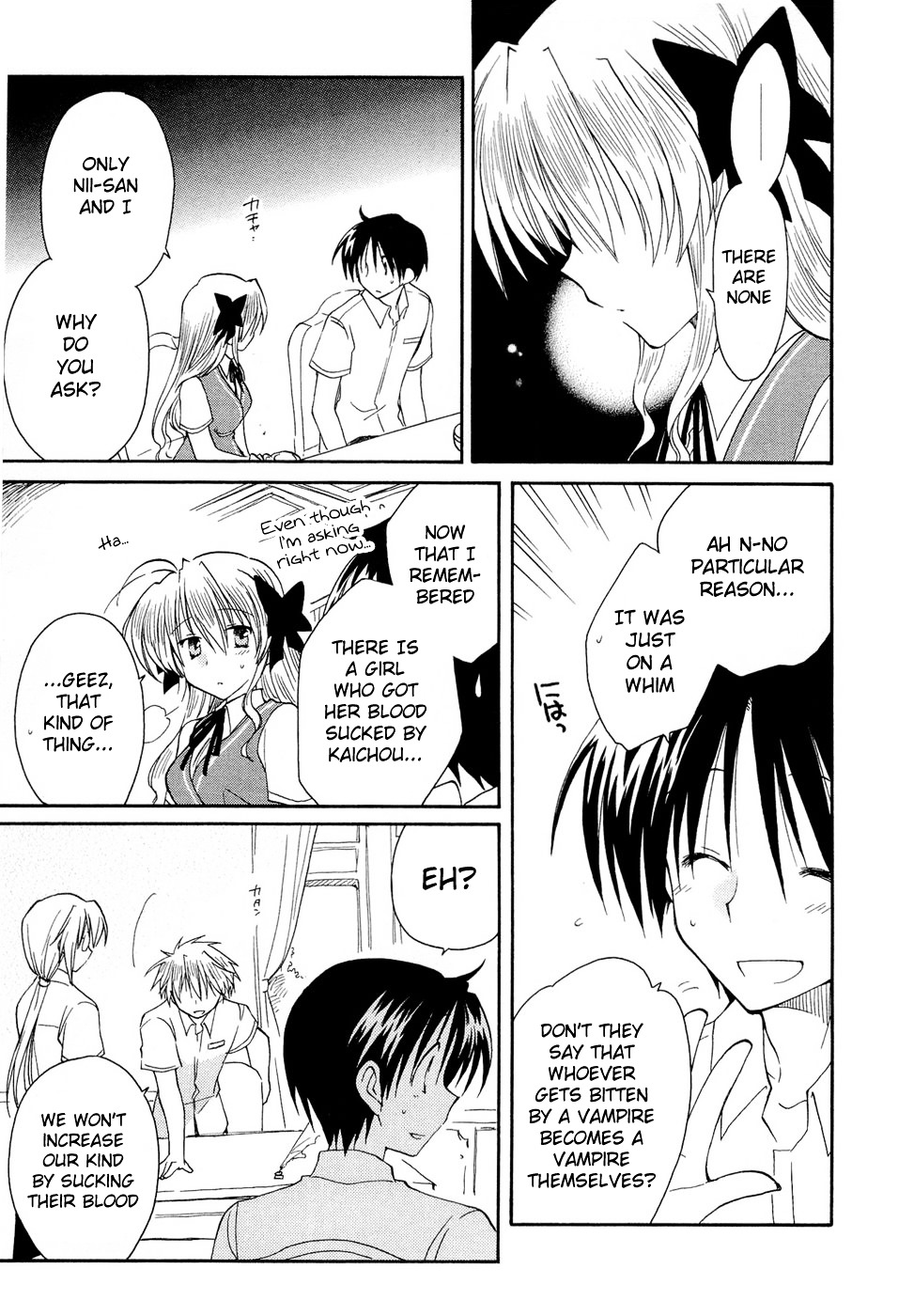 Fortune Arterial Chapter 19 page 7 - Chapter 19 : Never Ending Game of Tag (Part Two)