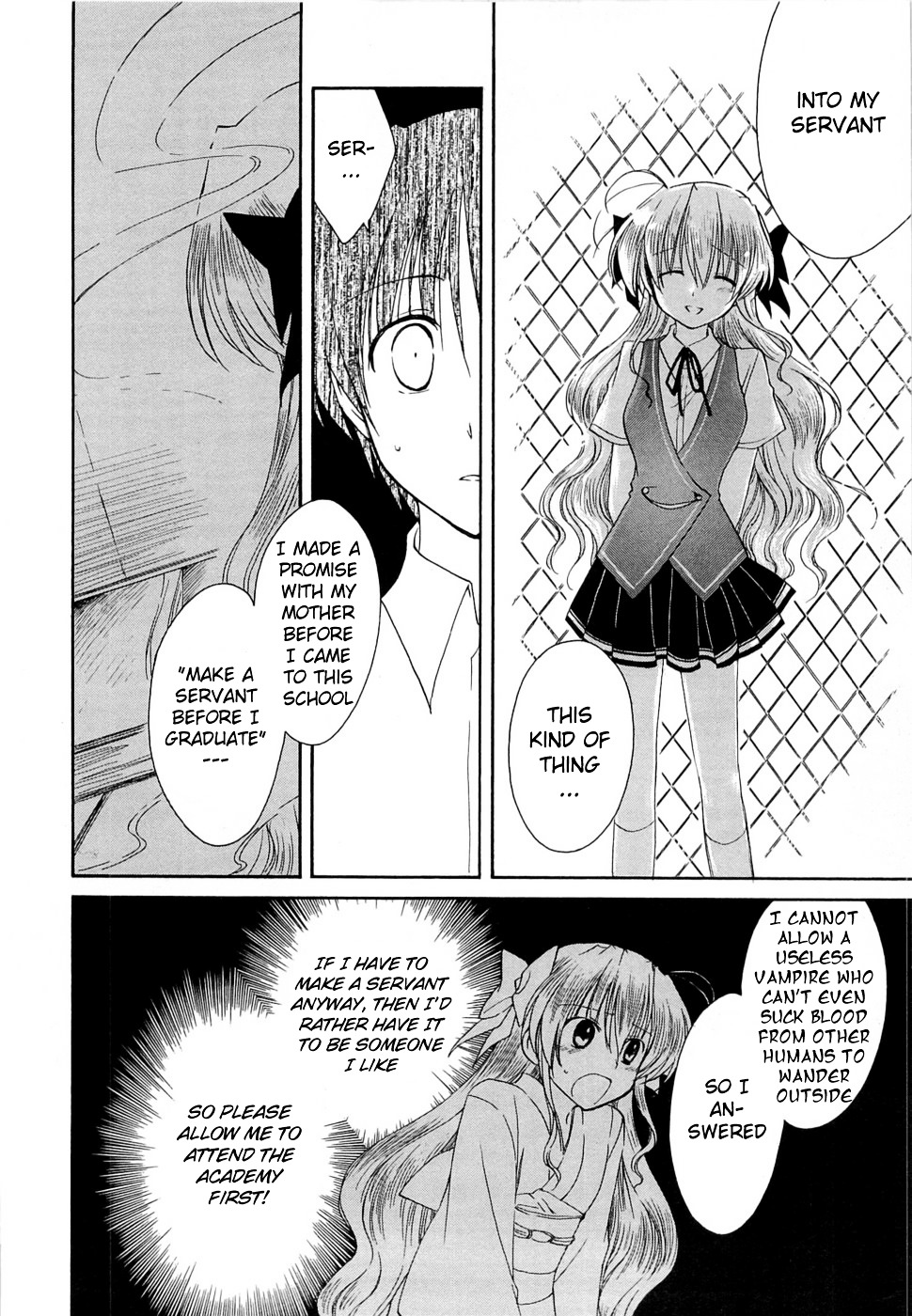 Fortune Arterial Chapter 26 page 14 - Chapter 26 : In the Cage, a Flash of Light