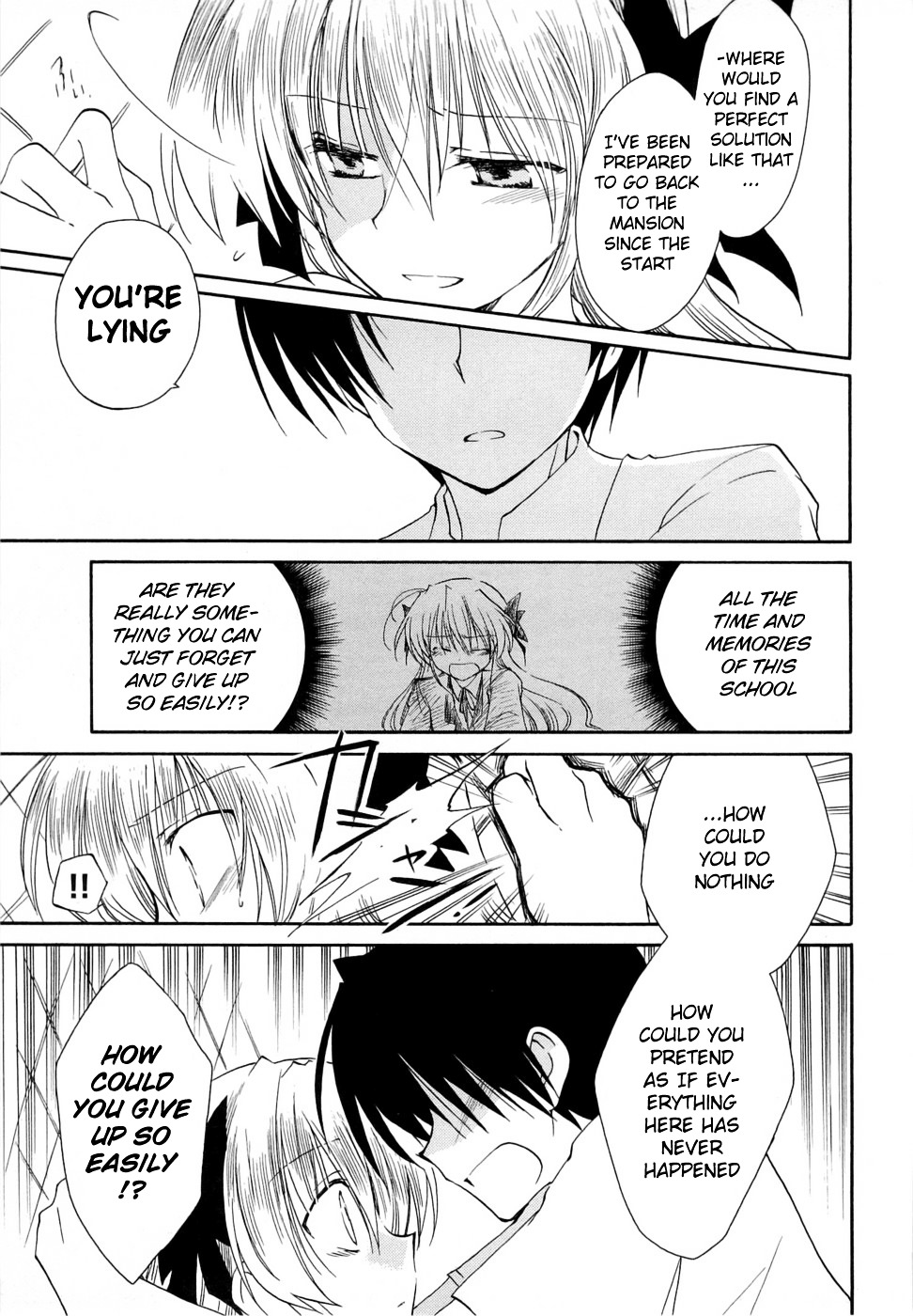 Fortune Arterial Chapter 26 page 19 - Chapter 26 : In the Cage, a Flash of Light