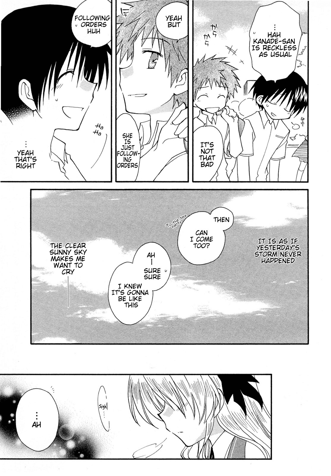 Fortune Arterial Chapter 34 page 13 - Chapter 34 : Rain, Blue Sky, Cloudy Sky