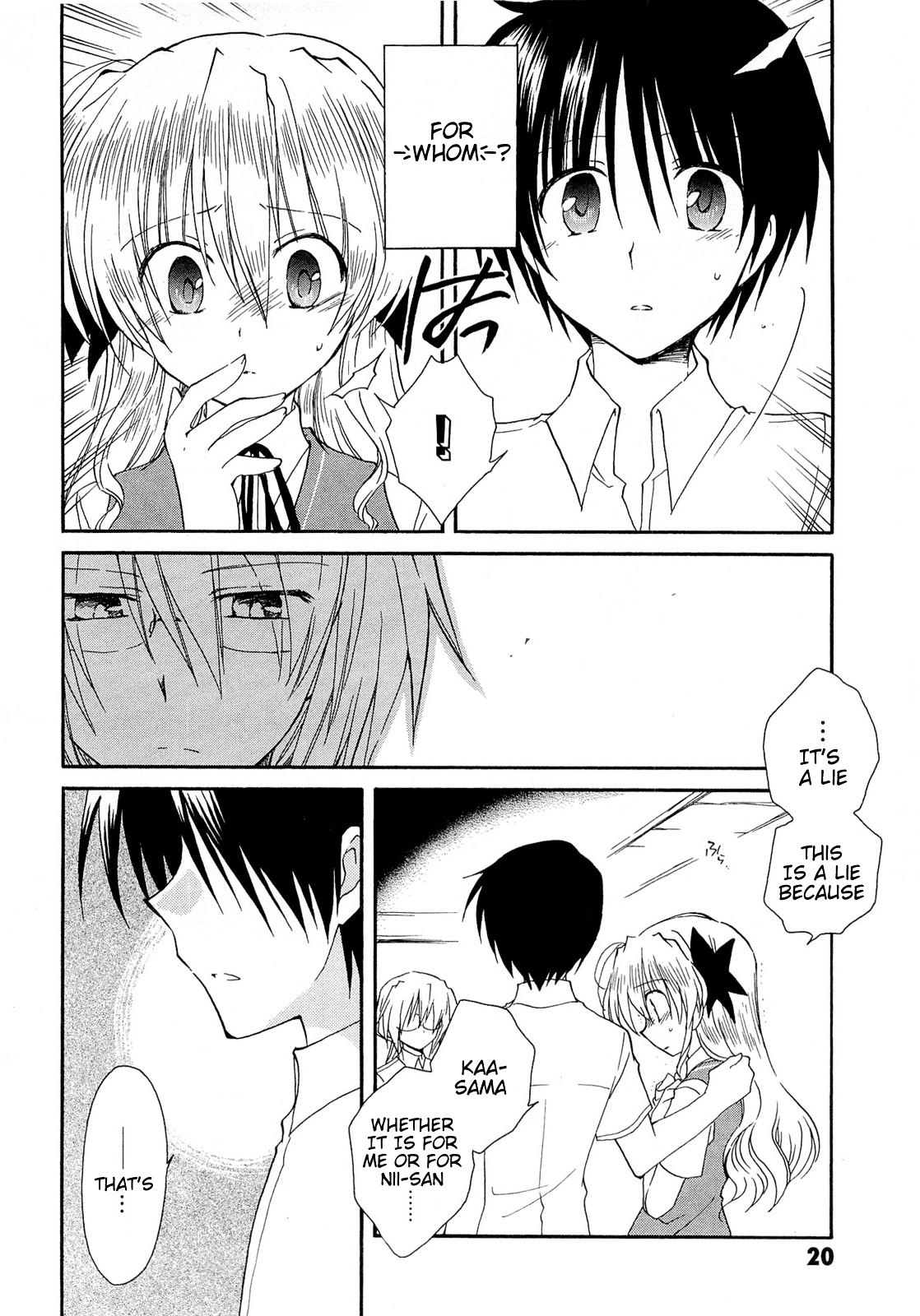 Fortune Arterial Chapter 34 page 20 - Chapter 34 : Rain, Blue Sky, Cloudy Sky